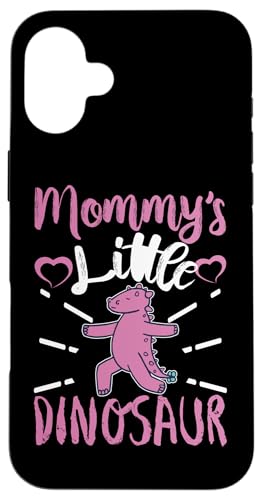 Mommy's Little Dinosaurier Hülle für iPhone 16 Plus Mommy's Little Dinosaurier Hülle für iPhone 16 Plus von Cute Comic Dinosaur Designs For Kids