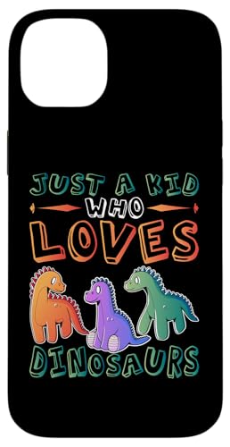 Nur ein Kind, das Dinosaurier liebt Hülle für iPhone 14 Plus Nur ein Kind, das Dinosaurier liebt Hülle für iPhone 14 Plus von Cute Comic Dinosaur Designs For Kids