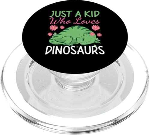 Nur ein Kind, das Dinosaurier liebt PopSockets PopGrip für MagSafe Nur ein Kind, das Dinosaurier liebt PopSockets PopGrip für MagSafe von Cute Comic Dinosaur Designs For Kids