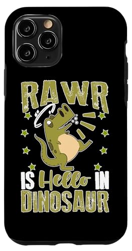 Rawr ist Hallo im Dinosaurier Hülle für iPhone 11 Pro Rawr ist Hallo im Dinosaurier Hülle für iPhone 11 Pro von Cute Comic Dinosaur Designs For Kids