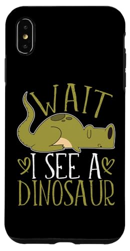 Warte, ich sehe einen Dinosaurier Hülle für iPhone XS Max Warte, ich sehe einen Dinosaurier Hülle für iPhone XS Max von Cute Comic Dinosaur Designs For Kids