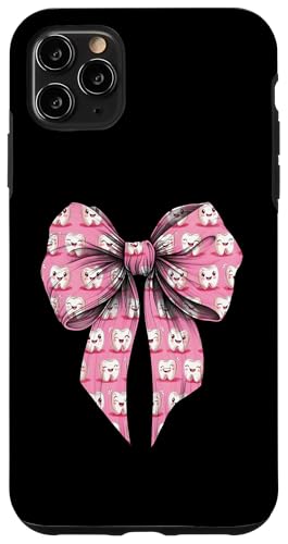 Coquette Bow Dental Assistant Dental Hygienist Zahnarzt Zahn Hülle für iPhone 11 Pro Max Coquette Bow Dental Assistant Dental Hygienist Zahnarzt Zahn Hülle für iPhone 11 Pro Max von Cute Coquette Dental Nurse Hygienist Dentist Gifts