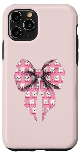 Coquette Bow Dental Assistant Dental Hygienist Zahnarzt Zahn Hülle für iPhone 11 Pro Coquette Bow Dental Assistant Dental Hygienist Zahnarzt Zahn Hülle für iPhone 11 Pro von Cute Coquette Dental Nurse Hygienist Dentist Gifts