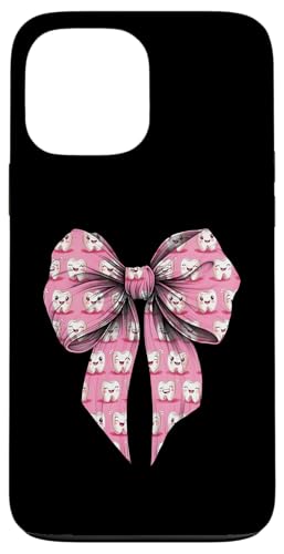 Coquette Bow Dental Assistant Dental Hygienist Zahnarzt Zahn Hülle für iPhone 13 Pro Max Coquette Bow Dental Assistant Dental Hygienist Zahnarzt Zahn Hülle für iPhone 13 Pro Max von Cute Coquette Dental Nurse Hygienist Dentist Gifts