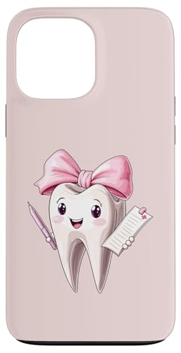Coquette Bow Dental Assistant Dental Hygienist Zahnarzt Zahn Hülle für iPhone 13 Pro Max Coquette Bow Dental Assistant Dental Hygienist Zahnarzt Zahn Hülle für iPhone 13 Pro Max von Cute Coquette Dental Nurse Hygienist Dentist Gifts