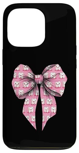 Coquette Bow Dental Assistant Dental Hygienist Zahnarzt Zahn Hülle für iPhone 13 Pro Coquette Bow Dental Assistant Dental Hygienist Zahnarzt Zahn Hülle für iPhone 13 Pro von Cute Coquette Dental Nurse Hygienist Dentist Gifts