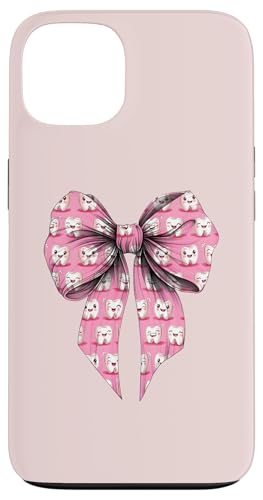 Coquette Bow Dental Assistant Dental Hygienist Zahnarzt Zahn Hülle für iPhone 13 Coquette Bow Dental Assistant Dental Hygienist Zahnarzt Zahn Hülle für iPhone 13 von Cute Coquette Dental Nurse Hygienist Dentist Gifts