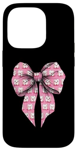 Coquette Bow Dental Assistant Dental Hygienist Zahnarzt Zahn Hülle für iPhone 14 Pro Coquette Bow Dental Assistant Dental Hygienist Zahnarzt Zahn Hülle für iPhone 14 Pro von Cute Coquette Dental Nurse Hygienist Dentist Gifts