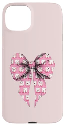 Coquette Bow Dental Assistant Dental Hygienist Zahnarzt Zahn Hülle für iPhone 15 Plus Coquette Bow Dental Assistant Dental Hygienist Zahnarzt Zahn Hülle für iPhone 15 Plus von Cute Coquette Dental Nurse Hygienist Dentist Gifts