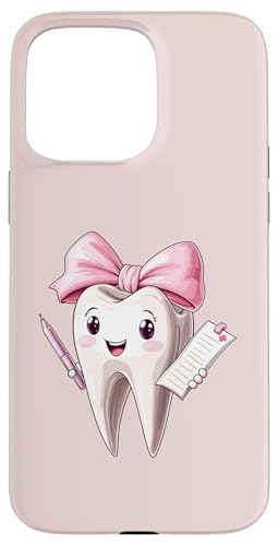 Coquette Bow Dental Assistant Dental Hygienist Zahnarzt Zahn Hülle für iPhone 15 Pro Max Coquette Bow Dental Assistant Dental Hygienist Zahnarzt Zahn Hülle für iPhone 15 Pro Max von Cute Coquette Dental Nurse Hygienist Dentist Gifts