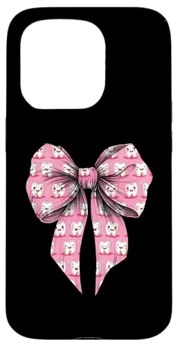 Coquette Bow Dental Assistant Dental Hygienist Zahnarzt Zahn Hülle für iPhone 15 Pro Coquette Bow Dental Assistant Dental Hygienist Zahnarzt Zahn Hülle für iPhone 15 Pro von Cute Coquette Dental Nurse Hygienist Dentist Gifts