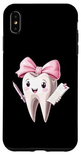 Coquette Bow Dental Assistant Dental Hygienist Zahnarzt Zahn Hülle für iPhone XS Max Coquette Bow Dental Assistant Dental Hygienist Zahnarzt Zahn Hülle für iPhone XS Max von Cute Coquette Dental Nurse Hygienist Dentist Gifts