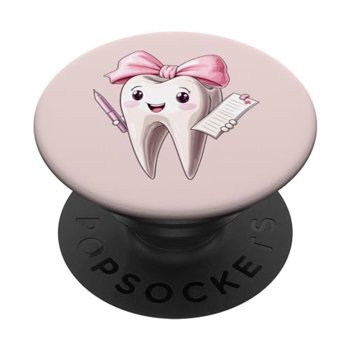 Coquette Bow Dental Assistant Dental Hygienist Zahnarzt Zahn PopSockets Klebender PopGrip Coquette Bow Dental Assistant Dental Hygienist Zahnarzt Zahn PopSockets Klebender PopGrip von Cute Coquette Dental Nurse Hygienist Dentist Gifts