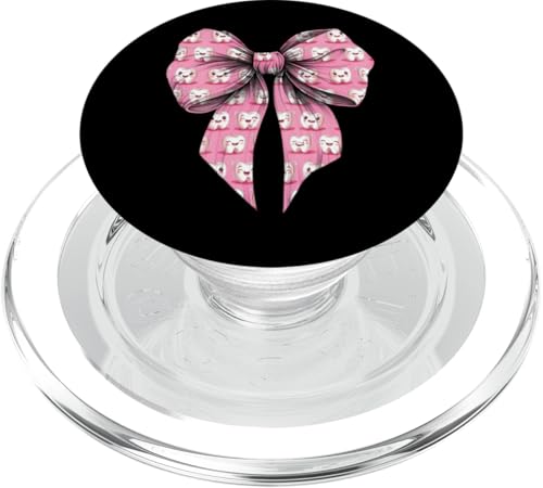 Coquette Bow Dental Assistant Dental Hygienist Zahnarzt Zahn PopSockets PopGrip für MagSafe Coquette Bow Dental Assistant Dental Hygienist Zahnarzt Zahn PopSockets PopGrip für MagSafe von Cute Coquette Dental Nurse Hygienist Dentist Gifts
