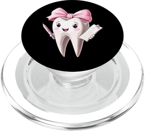 Coquette Bow Dental Assistant Dental Hygienist Zahnarzt Zahn PopSockets PopGrip für MagSafe Coquette Bow Dental Assistant Dental Hygienist Zahnarzt Zahn PopSockets PopGrip für MagSafe von Cute Coquette Dental Nurse Hygienist Dentist Gifts
