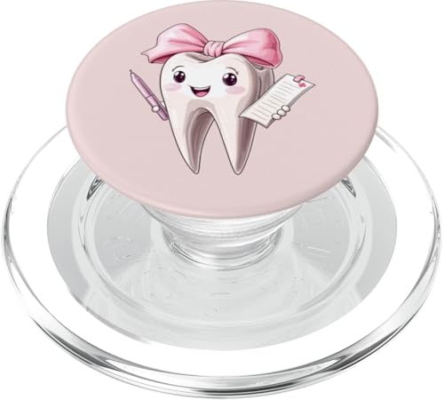 Coquette Bow Dental Assistant Dental Hygienist Zahnarzt Zahn PopSockets PopGrip für MagSafe Coquette Bow Dental Assistant Dental Hygienist Zahnarzt Zahn PopSockets PopGrip für MagSafe von Cute Coquette Dental Nurse Hygienist Dentist Gifts