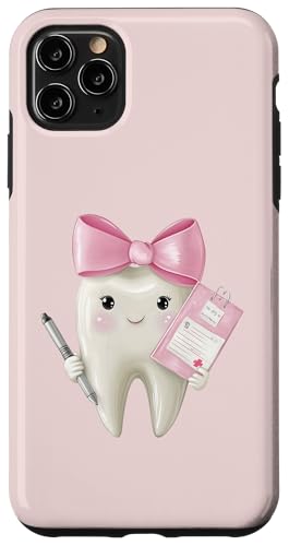 Coquette Bow Dental Hygieniker Dental Assistant Zahnarzt Zahn Hülle für iPhone 11 Pro Max Coquette Bow Dental Hygieniker Dental Assistant Zahnarzt Zahn Hülle für iPhone 11 Pro Max von Cute Coquette Dental Nurse Hygienist Dentist Gifts