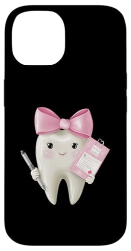 Coquette Bow Dental Hygieniker Dental Assistant Zahnarzt Zahn Hülle für iPhone 14 Coquette Bow Dental Hygieniker Dental Assistant Zahnarzt Zahn Hülle für iPhone 14 von Cute Coquette Dental Nurse Hygienist Dentist Gifts