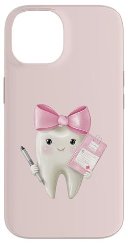 Coquette Bow Dental Hygieniker Dental Assistant Zahnarzt Zahn Hülle für iPhone 14 Coquette Bow Dental Hygieniker Dental Assistant Zahnarzt Zahn Hülle für iPhone 14 von Cute Coquette Dental Nurse Hygienist Dentist Gifts