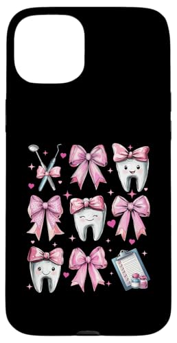 Coquette Bow Dental Hygieniker Dental Assistant Zahnarzt Zahn Hülle für iPhone 15 Plus Coquette Bow Dental Hygieniker Dental Assistant Zahnarzt Zahn Hülle für iPhone 15 Plus von Cute Coquette Dental Nurse Hygienist Dentist Gifts