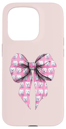 Coquette Bow Dental Hygieniker Dental Assistant Zahnarzt Zahn Hülle für iPhone 15 Pro Coquette Bow Dental Hygieniker Dental Assistant Zahnarzt Zahn Hülle für iPhone 15 Pro von Cute Coquette Dental Nurse Hygienist Dentist Gifts