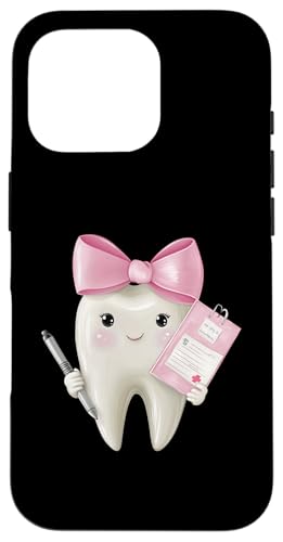 Coquette Bow Dental Hygieniker Dental Assistant Zahnarzt Zahn Hülle für iPhone 16 Pro Coquette Bow Dental Hygieniker Dental Assistant Zahnarzt Zahn Hülle für iPhone 16 Pro von Cute Coquette Dental Nurse Hygienist Dentist Gifts