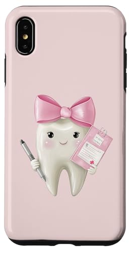 Coquette Bow Dental Hygieniker Dental Assistant Zahnarzt Zahn Hülle für iPhone XS Max Coquette Bow Dental Hygieniker Dental Assistant Zahnarzt Zahn Hülle für iPhone XS Max von Cute Coquette Dental Nurse Hygienist Dentist Gifts