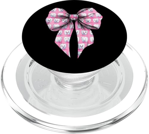 Coquette Bow Dental Hygieniker Dental Assistant Zahnarzt Zahn PopSockets PopGrip für MagSafe Coquette Bow Dental Hygieniker Dental Assistant Zahnarzt Zahn PopSockets PopGrip für MagSafe von Cute Coquette Dental Nurse Hygienist Dentist Gifts