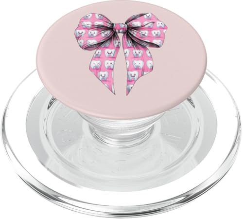 Coquette Bow Dental Hygieniker Dental Assistant Zahnarzt Zahn PopSockets PopGrip für MagSafe Coquette Bow Dental Hygieniker Dental Assistant Zahnarzt Zahn PopSockets PopGrip für MagSafe von Cute Coquette Dental Nurse Hygienist Dentist Gifts
