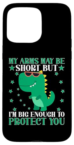 Arms May Be Short T-Rex Dinosaurier Hülle für iPhone 15 Pro Max von Cute Dinosaur Family Outfits For Kids