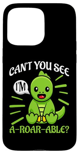 Can't You See I'm A-Roar-Able? Dinosaurier Hülle für iPhone 15 Pro Max Can't You See I'm A-Roar-Able? Dinosaurier Hülle für iPhone 15 Pro Max von Cute Dinosaur Family Outfits For Kids