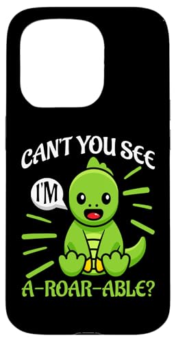 Can't You See I'm A-Roar-Able? Dinosaurier Hülle für iPhone 15 Pro Can't You See I'm A-Roar-Able? Dinosaurier Hülle für iPhone 15 Pro von Cute Dinosaur Family Outfits For Kids