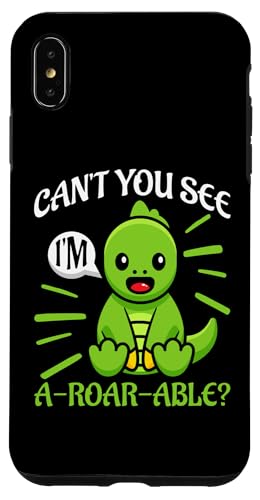 Can't You See I'm A-Roar-Able? Dinosaurier Hülle für iPhone XS Max Can't You See I'm A-Roar-Able? Dinosaurier Hülle für iPhone XS Max von Cute Dinosaur Family Outfits For Kids
