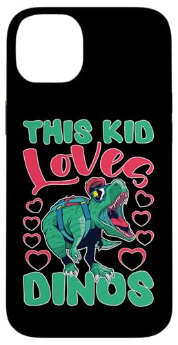 Dieses Kind liebt Dinos für Mädchen und Jungen Hülle für iPhone 14 Plus Dieses Kind liebt Dinos für Mädchen und Jungen Hülle für iPhone 14 Plus von Cute Dinosaur Family Outfits For Kids