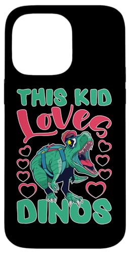 Dieses Kind liebt Dinos für Mädchen und Jungen Hülle für iPhone 14 Pro Max Dieses Kind liebt Dinos für Mädchen und Jungen Hülle für iPhone 14 Pro Max von Cute Dinosaur Family Outfits For Kids