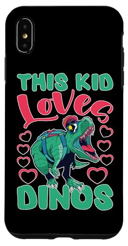 Dieses Kind liebt Dinos für Mädchen und Jungen Hülle für iPhone XS Max Dieses Kind liebt Dinos für Mädchen und Jungen Hülle für iPhone XS Max von Cute Dinosaur Family Outfits For Kids