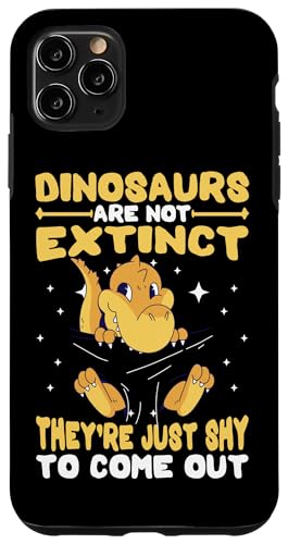Dinosaurier sind nicht ausgestorben, sie sind nur schüchtern, herauszukommen Hülle für iPhone 11 Pro Max Dinosaurier sind nicht ausgestorben, sie sind nur schüchtern, herauszukommen Hülle für iPhone 11 Pro Max von Cute Dinosaur Family Outfits For Kids