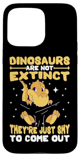 Dinosaurier sind nicht ausgestorben, sie sind nur schüchtern, herauszukommen Hülle für iPhone 15 Pro Max Dinosaurier sind nicht ausgestorben, sie sind nur schüchtern, herauszukommen Hülle für iPhone 15 Pro Max von Cute Dinosaur Family Outfits For Kids