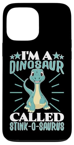 Ich bin ein Dinosaurier namens Stink-o-Saurus für Kinder Hülle für iPhone 13 Pro Max Ich bin ein Dinosaurier namens Stink-o-Saurus für Kinder Hülle für iPhone 13 Pro Max von Cute Dinosaur Family Outfits For Kids