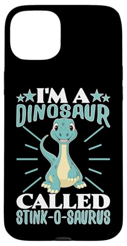Ich bin ein Dinosaurier namens Stink-o-Saurus für Kinder Hülle für iPhone 15 Plus Ich bin ein Dinosaurier namens Stink-o-Saurus für Kinder Hülle für iPhone 15 Plus von Cute Dinosaur Family Outfits For Kids
