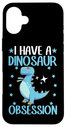 Ich habe eine Dinosaurier-Obsession, Dino Hülle für iPhone 16 Plus Ich habe eine Dinosaurier-Obsession, Dino Hülle für iPhone 16 Plus von Cute Dinosaur Family Outfits For Kids