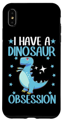 Ich habe eine Dinosaurier-Obsession, Dino Hülle für iPhone XS Max Ich habe eine Dinosaurier-Obsession, Dino Hülle für iPhone XS Max von Cute Dinosaur Family Outfits For Kids