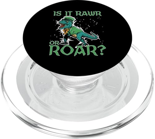 Ist es Rawr oder Brüllen? Dinosaurier für Kinder PopSockets PopGrip für MagSafe von Cute Dinosaur Family Outfits For Kids