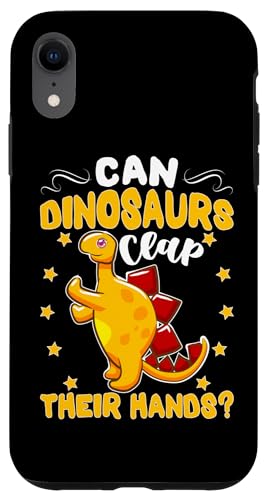 Können Dinosaurier in die Hände klatschen? Dino Hülle für iPhone XR Können Dinosaurier in die Hände klatschen? Dino Hülle für iPhone XR von Cute Dinosaur Family Outfits For Kids