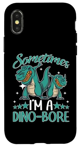 Manchmal bin ich ein Dinosaurier mit Dinosaurier Hülle für iPhone X/XS Manchmal bin ich ein Dinosaurier mit Dinosaurier Hülle für iPhone X/XS von Cute Dinosaur Family Outfits For Kids