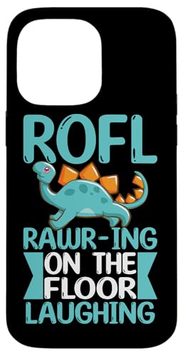 ROFL - Auf dem Boden liegender lachender Dino Hülle für iPhone 14 Pro Max ROFL - Auf dem Boden liegender lachender Dino Hülle für iPhone 14 Pro Max von Cute Dinosaur Family Outfits For Kids