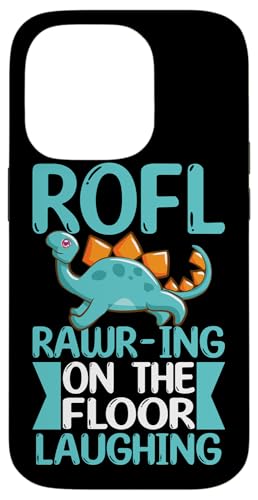 ROFL - Auf dem Boden liegender lachender Dino Hülle für iPhone 14 Pro ROFL - Auf dem Boden liegender lachender Dino Hülle für iPhone 14 Pro von Cute Dinosaur Family Outfits For Kids