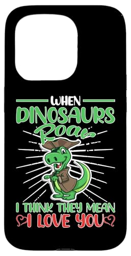 Wenn Dinosaurier brüllen, meinen sie wohl, dass ich dich liebe Hülle für iPhone 15 Pro Wenn Dinosaurier brüllen, meinen sie wohl, dass ich dich liebe Hülle für iPhone 15 Pro von Cute Dinosaur Family Outfits For Kids