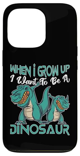 Wenn ich groß bin, möchte ich ein Dinosaurier für Kinder sein Hülle für iPhone 13 Pro Wenn ich groß bin, möchte ich ein Dinosaurier für Kinder sein Hülle für iPhone 13 Pro von Cute Dinosaur Family Outfits For Kids