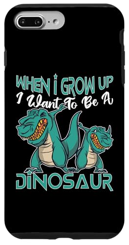 Wenn ich groß bin, möchte ich ein Dinosaurier für Kinder sein Hülle für iPhone 7 Plus/8 Plus Wenn ich groß bin, möchte ich ein Dinosaurier für Kinder sein Hülle für iPhone 7 Plus/8 Plus von Cute Dinosaur Family Outfits For Kids